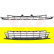 GRILLE DE PARE-CHOC AVANT + SPORT Under BLACK, Vignette 2