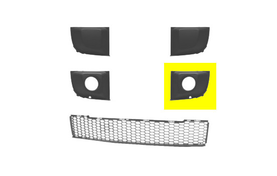 Grille de ventilation, pare-chocs, Image 2