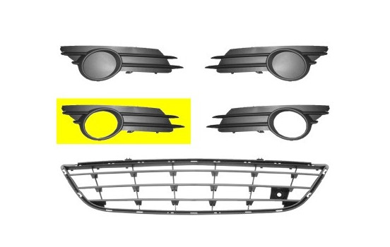 Grille de ventilation, pare-chocs