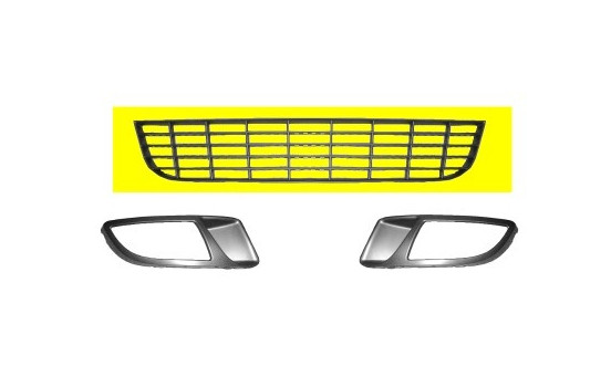 Grille de ventilation, pare-chocs