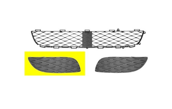 Grille de ventilation, pare-chocs