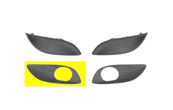 Grille de ventilation, pare-chocs