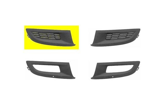 Grille de ventilation, pare-chocs