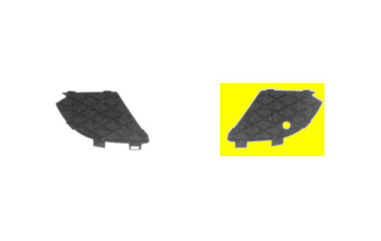 Grille de ventilation, pare-chocs