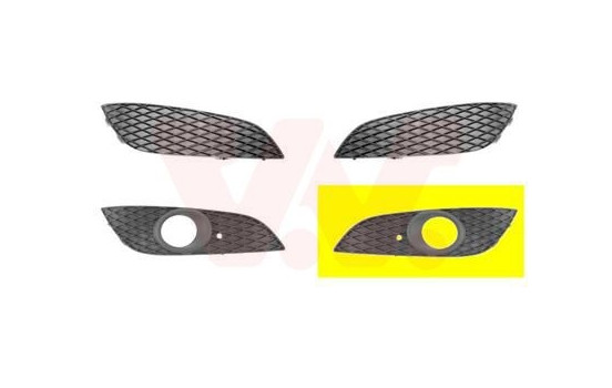 Grille de ventilation, pare-chocs, Image 2