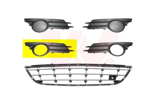 Grille de ventilation, pare-chocs, Image 2