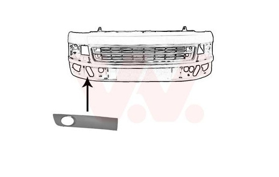 Grille de ventilation, pare-chocs, Image 2