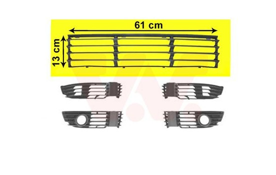 Grille de ventilation, pare-chocs, Image 2