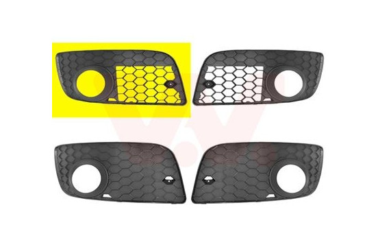 Grille de ventilation, pare-chocs, Image 3