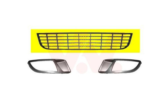 Grille de ventilation, pare-chocs, Image 2