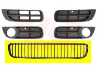 Grille de ventilation, pare-chocs