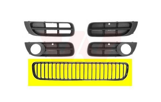 Grille de ventilation, pare-chocs