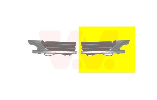 Grille de ventilation, pare-chocs, Image 2