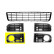 Grille de ventilation, pare-chocs