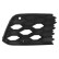 Grille de ventilation, pare-chocs