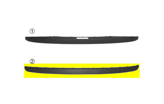Baguette et bande protectrice, pare-chocs 1620551 Van Wezel