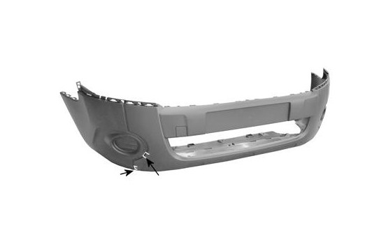 PARE-CHOC AVANT sans feu antibrouillard gris 4052570 Van Wezel