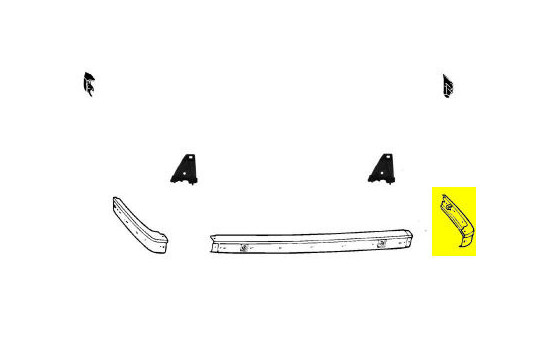 Pare-chocs 0620534 Van Wezel