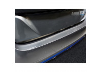 Garniture de coffre en acier inoxydable noir adaptable sur Nissan Leaf II 2017-