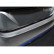 Garniture de coffre en acier inoxydable noir adaptable sur Nissan Leaf II 2017-