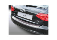 Protection de pare-chocs compatible avec Audi A4 Avant 2012- (sauf S4) Argent