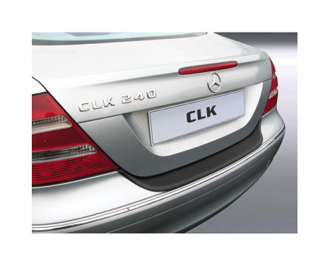 Protection de pare-chocs compatible avec Mercedes-Benz CLK 2005- Noir