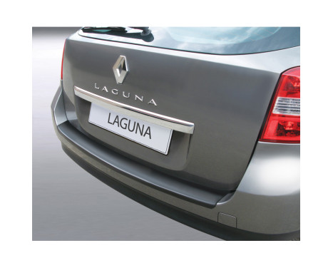 Protection de pare-chocs compatible avec Renault Laguna Break 2007- Noir