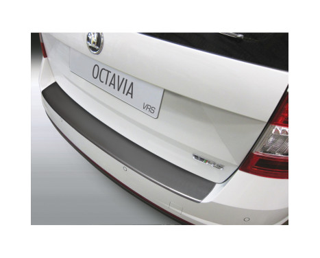 Protection de pare-chocs compatible avec Skoda Octavia IV RS Break/Combi 2013- Noir