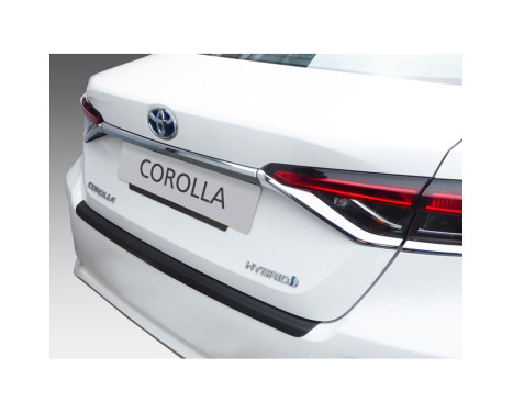 Protection de pare-chocs compatible avec Toyota Corolla Berline 2019 - Noir