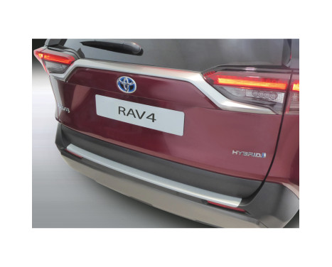 Protection de pare-chocs compatible avec Toyota RAV4 (5e génération) 2018- Argent