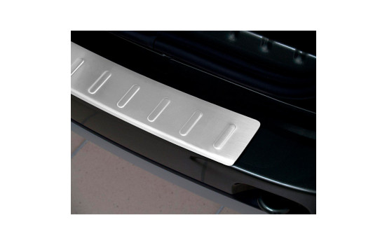 Protection de pare-chocs en acier inoxydable adaptée à Dacia Duster 2010- 'Ribs', Image 2