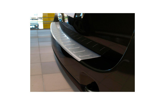Protection de pare-chocs en acier inoxydable adaptée à Dacia Duster 2010- 'Ribs', Image 3