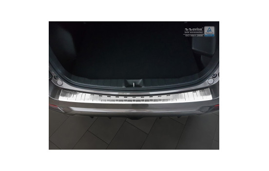 Protection de pare-chocs en acier inoxydable adaptée au Mitsubishi ASX 2017- 'Ribs', Image 4