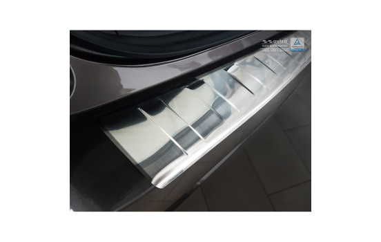 Protection de pare-chocs en acier inoxydable adaptée au Mitsubishi ASX 2017- 'Ribs', Image 5