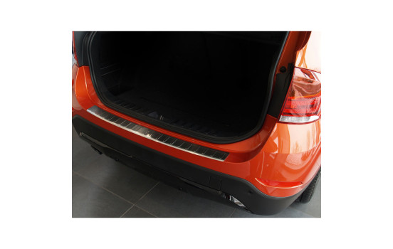 Protection de pare-chocs en acier inoxydable compatible avec BMW X1/E84 2009-2012 'Ribs'
