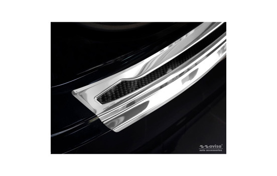 Protection de pare-chocs en acier inoxydable compatible avec Porsche Cayenne III Â«Â DeluxeÂ Â» 2017 et Â«Â PerformanceÂ, Image 2