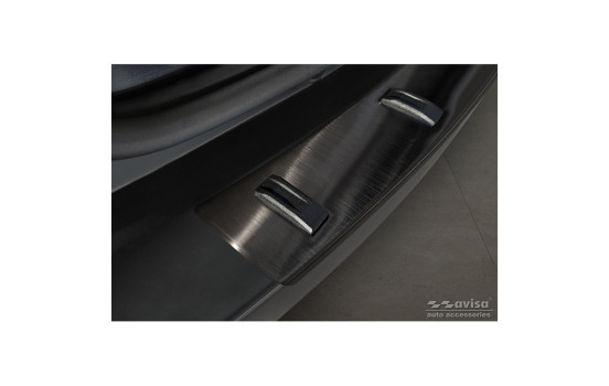 Protection de pare-chocs en acier inoxydable noir compatible avec Dacia Duster 2010-2013 et Facelift 2013-2017 'STRO, Image 4