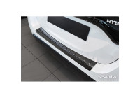 Protection de pare-chocs en acier inoxydable noir compatible avec Mazda 2 2022-