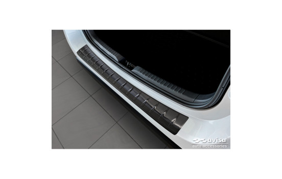 Protection de pare-chocs en acier inoxydable noir compatible avec Mazda 2 2022-, Image 2