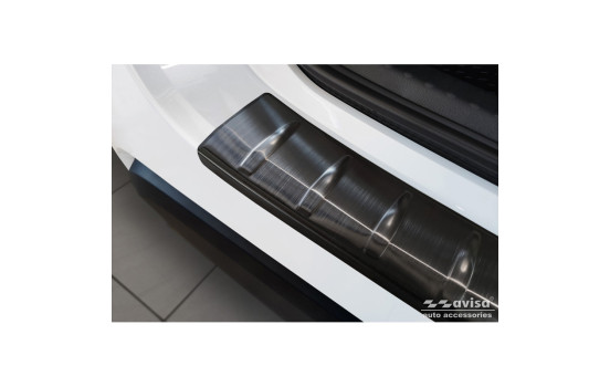Protection de pare-chocs en acier inoxydable noir compatible avec Mazda 2 2022-, Image 4