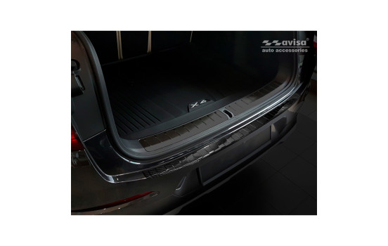 Protection de pare-chocs en carbone 3D authentique compatible avec BMW X4 (G02) 2018-