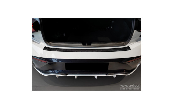 Protection de pare-chocs en carbone 3D authentique, compatible avec Cupra Born 2021 - 'Ribs', Image 2