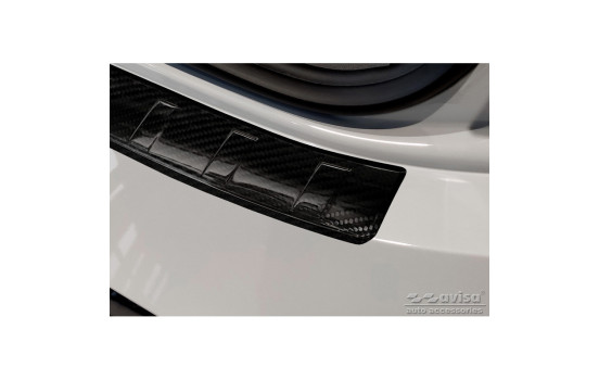 Protection de pare-chocs en carbone 3D authentique, compatible avec Cupra Born 2021 - 'Ribs', Image 3