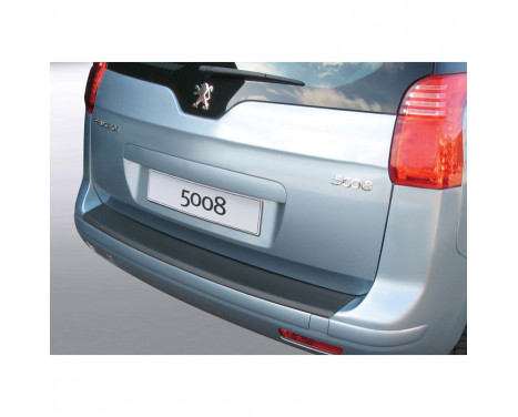 Protection de pare-chocs noire compatible avec Peugeot 5008