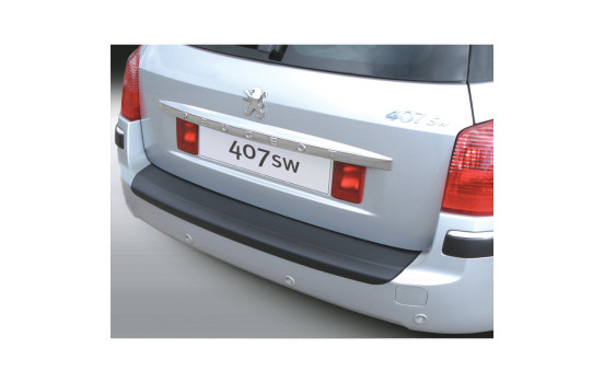 Protection de pare-chocs noire pour Peugeot 407 SW - 2009