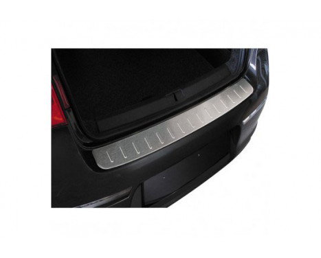 Protection de seuil arrière en inox Volkswagen Passat 3C / B6 Variant 2005-2010 argent