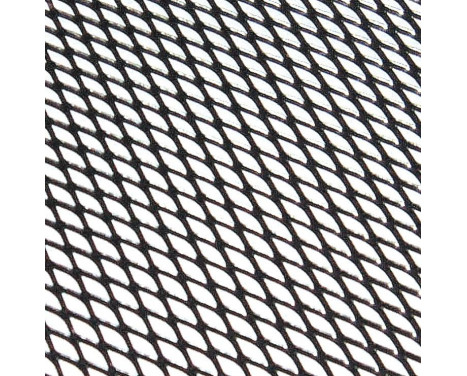 Fil métallique alu 30x90cm gaufré noir Fil métallique alu 30x90cm gaufré noir