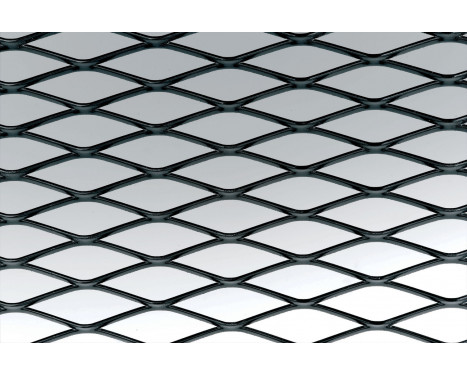 Maille de course Simoni Racing en aluminium noir - 100x30cm - diamant 12x35mm Maille de course Simoni Racing en aluminium noir - 100x30cm - diamant 12x35mm