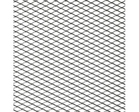 Racing mesh aluminium - Diamant 16x8mm - 125x25cm Racing mesh aluminium - Diamant 16x8mm - 125x25cm