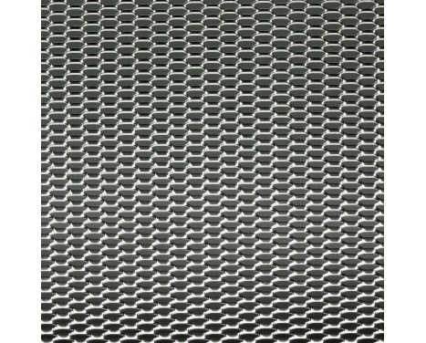Racing mesh aluminium - Nid d'abeille 12x6mm - 125x25cm Racing mesh aluminium - Nid d'abeille 12x6mm - 125x25cm